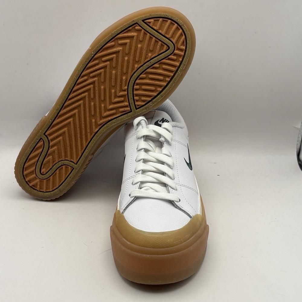 Nike Court Legacy Lift White Vintage Green Gum FV5526-100 Women's Size 6.5 US - Picture 7 of 10